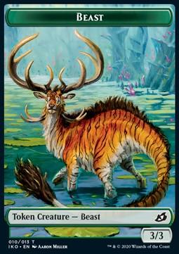 Beast Token (Green 3/3)