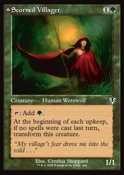 Scorned Villager / Moonscarred Werewolf