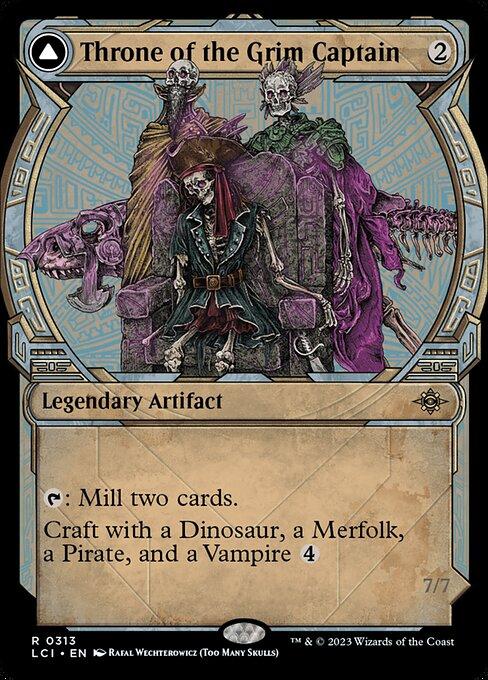 Throne of the Grim Captain // The Grim Captain (front)