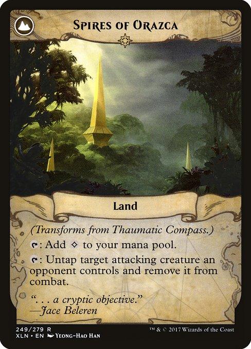 Thaumatic Compass / Spires of Orazca (back)