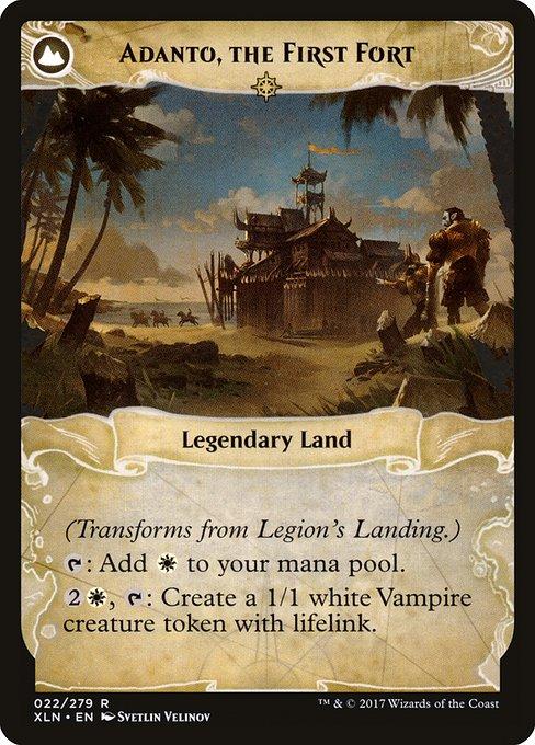 Legion's Landing / Adanto, the First Fort (back)