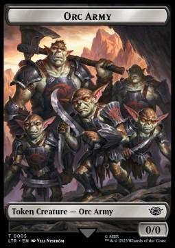 Orc Army Token (B 0/0) // Food Token (V.1)