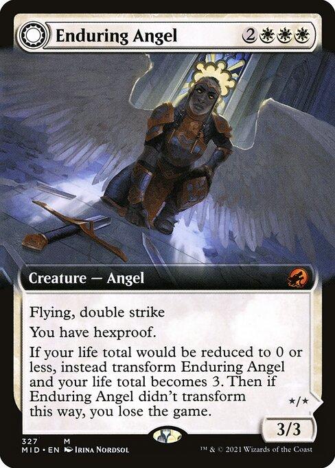 Enduring Angel // Angelic Enforcer (front)