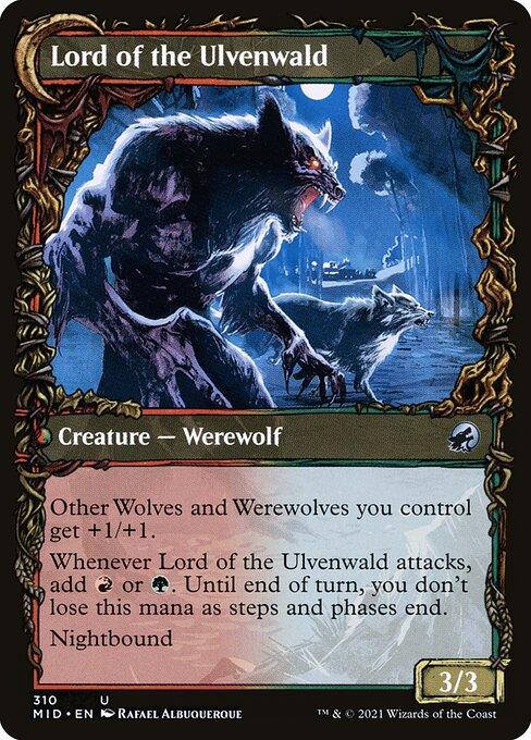 Kessig Naturalist // Lord of the Ulvenwald (back)