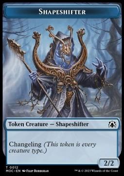 Shapeshifter Token (U 2/2) // Monarch Token