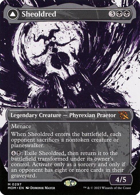Sheoldred // The True Scriptures (V.1) (front)