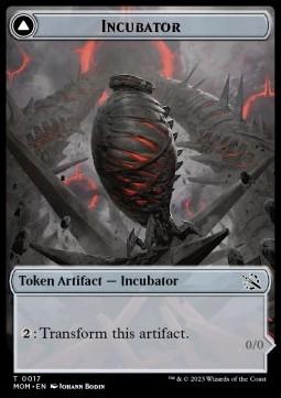 Incubator Token // Phyrexian Token (A 0/0) (V.2)