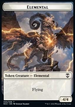 Elemental Token (W 4/4) // Clue Token