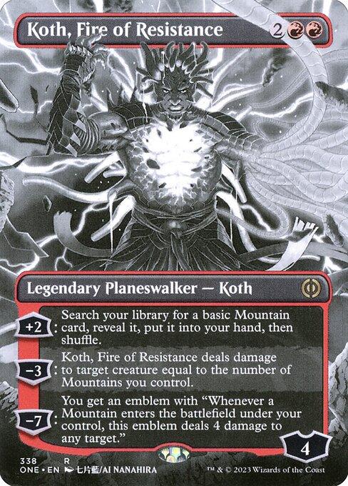 Koth, Fire of Resistance (V.1)