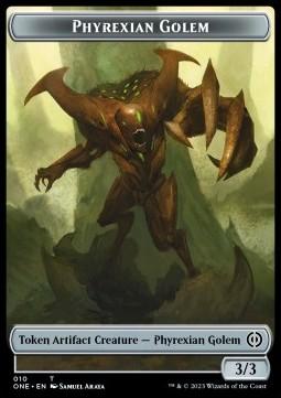 Phyrexian Golem Token (Artifact 3/3)