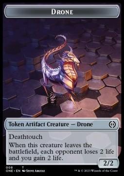 Drone Token (A 2/2) // Phyrexian Mite Token (A 1/1)