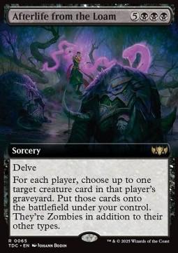 Afterlife from the Loam