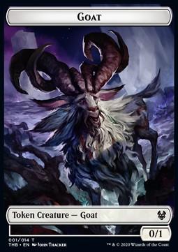 Goat Token (W 0/1) // Human Soldier Token (W 1/1)