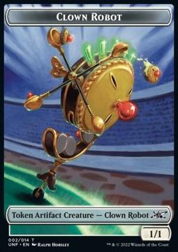 Clown Robot Token (White 1/1) (V.1)