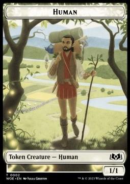 Human Token (White 1/1)