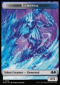 Elemental Token (WU 4/4) // Food Token (V.1)