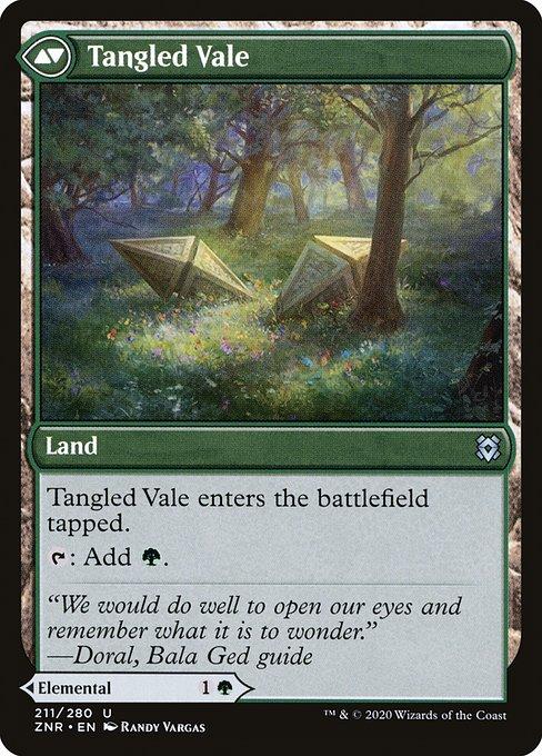 Tangled Florahedron // Tangled Vale (back)