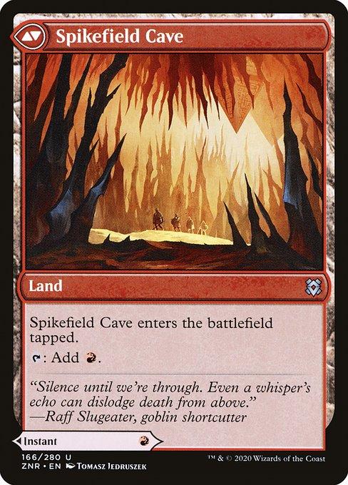 Spikefield Hazard // Spikefield Cave (back)