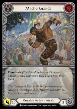 Macho Grande (Red) (Extended Art Rainbow Foil)