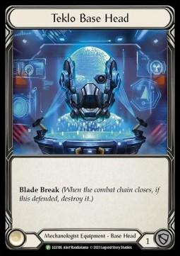 Teklo Base Head (Cold Foil)