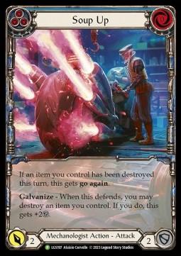 Soup Up (Blue) (Extended Art Rainbow Foil)