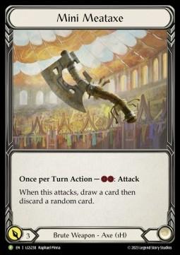 Mini Meataxe (Rainbow Foil)