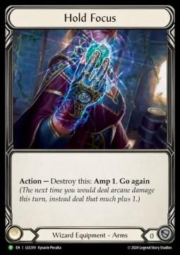 Hold Focus (Rainbow Foil)