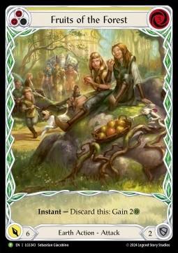 Fruits of the Forest (Yellow) (Extended Art Rainbow Foil)