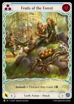 Fruits of the Forest (Blue) (Extended Art Rainbow Foil)
