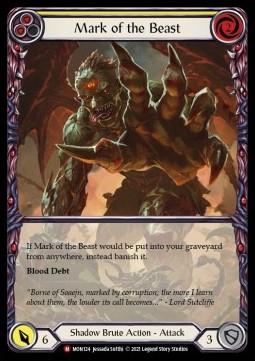 Mark of the Beast (Extended Art Rainbow Foil)