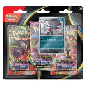 Phantasmal Flames: Weavile 3-Pack Blister