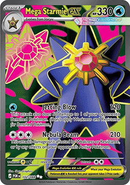 Mega Starmie ex 