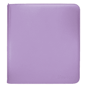 Ultra Pro Vivid Zippered 12-Pocket PRO-Binder (Purple)