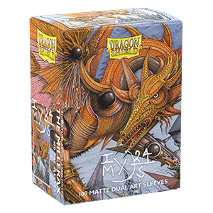 100 Dragon Shield Sleeves - Matte Dual Signature Series "The Millerax"