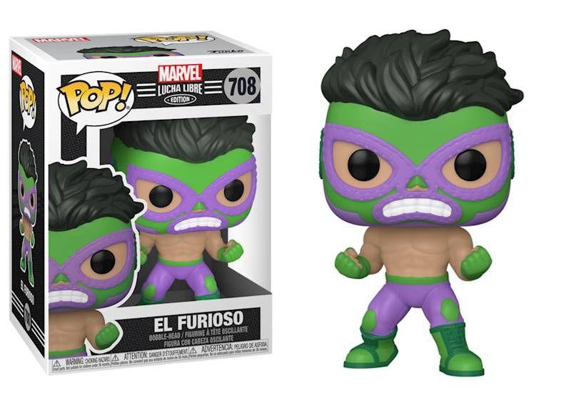 El Furioso 708 Marvel: Lucha Libre Edition Funko POP! Vinyl