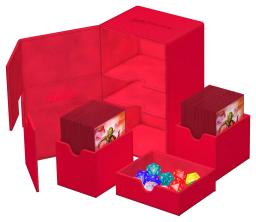 Ultimate Guard Twin Flip'n'Tray Monocolor Deck Case 160+ (Red)