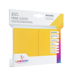 100 Gamegenic Prime Sleeves (Yellow)