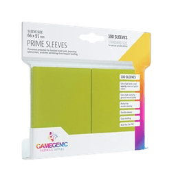 100 Gamegenic Prime Sleeves (Lime Green)