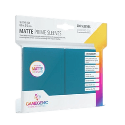 100 Gamegenic Matte Prime Sleeves (Blue)