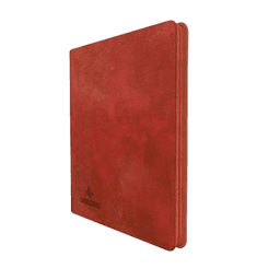 Gamegenic Zip-Up 12-Pocket Binder (Red)
