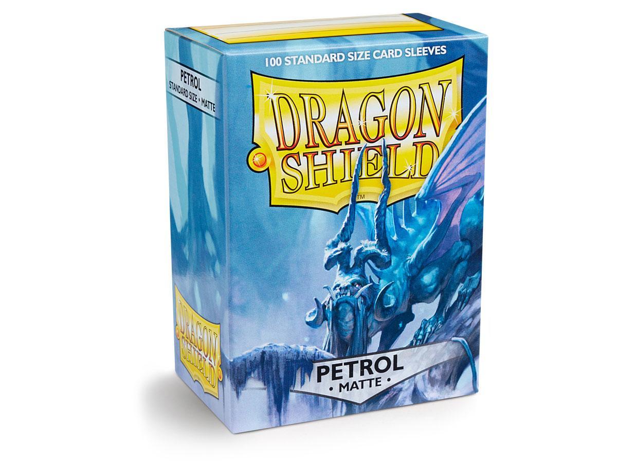 100 Dragon Shield Sleeves - Matte (Petrol)