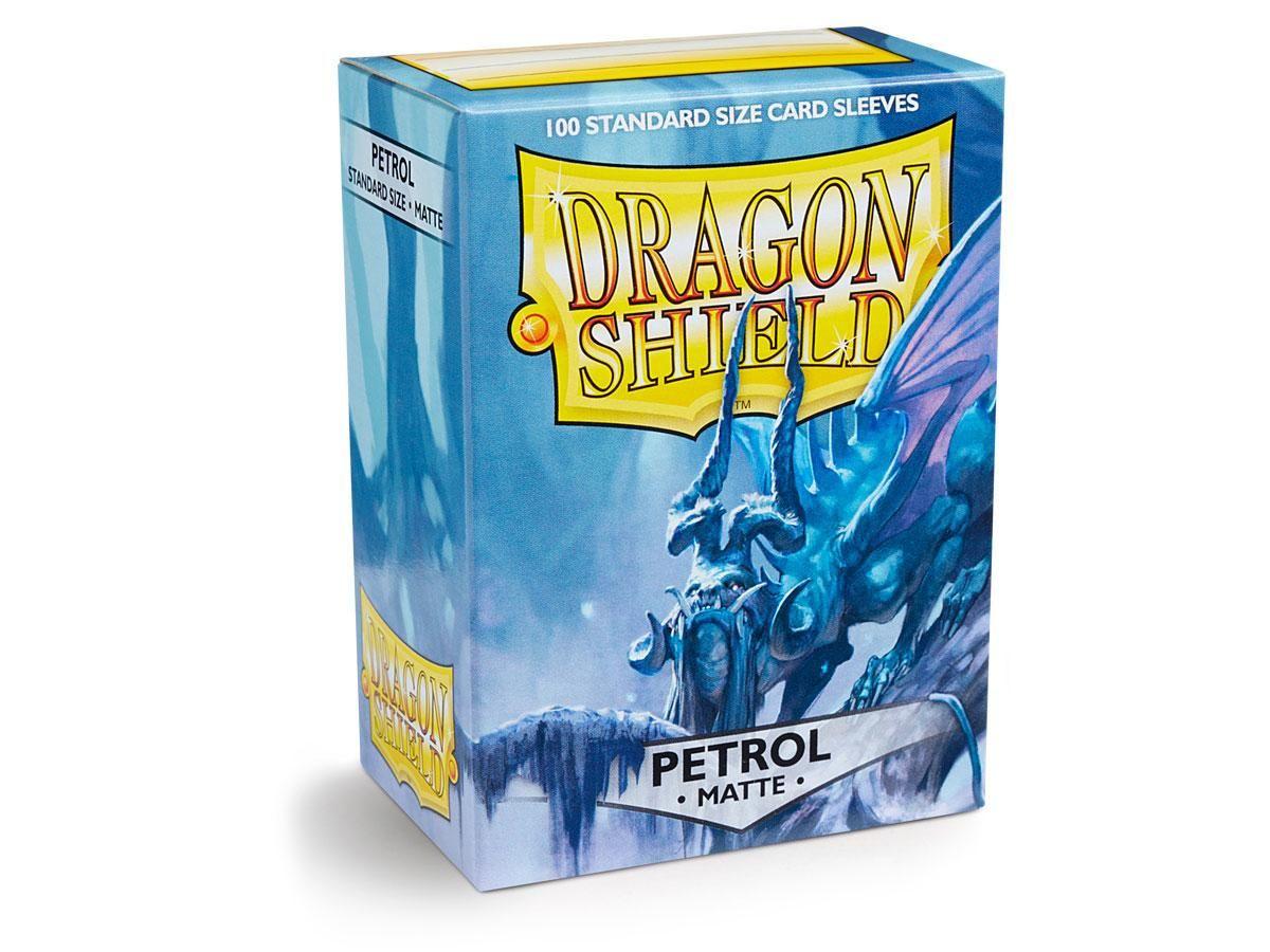 100 Dragon Shield Sleeves - Matte (Petrol)