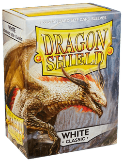 100 Dragon Shield Sleeves - Classic White