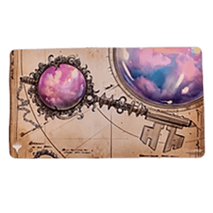 Retro Frame Artifacts: "Cloud Key" Schematic Playmat