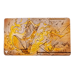Retro Frame Artifacts: "Swiftfoot Boots" Schematic Playmat