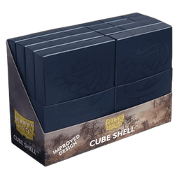 8 Dragon Shield Cube Shells (Midnight Blue)