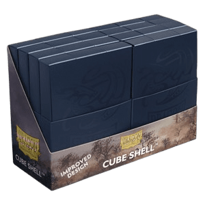 8 Dragon Shield Cube Shells (Midnight Blue)