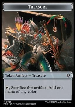 Thopter Token (A 1/1) // Treasure Token (back)