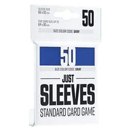 50 Gamegenic Just Sleeves Sleeves (Blue)