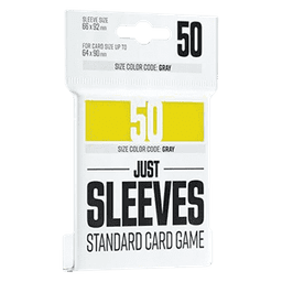 50 Gamegenic Just Sleeves Sleeves (Yellow)